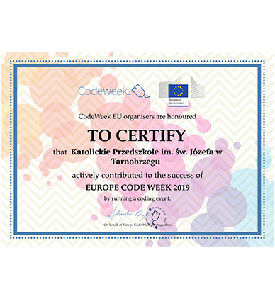 certyfikat code week